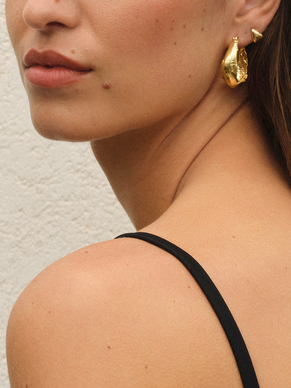 Edgy | Gold Plated Silver