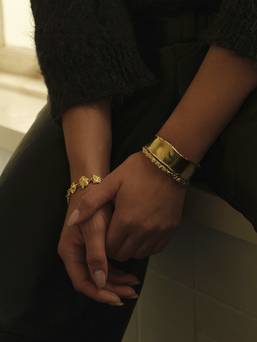 Falling for you | Gold Plated Silver