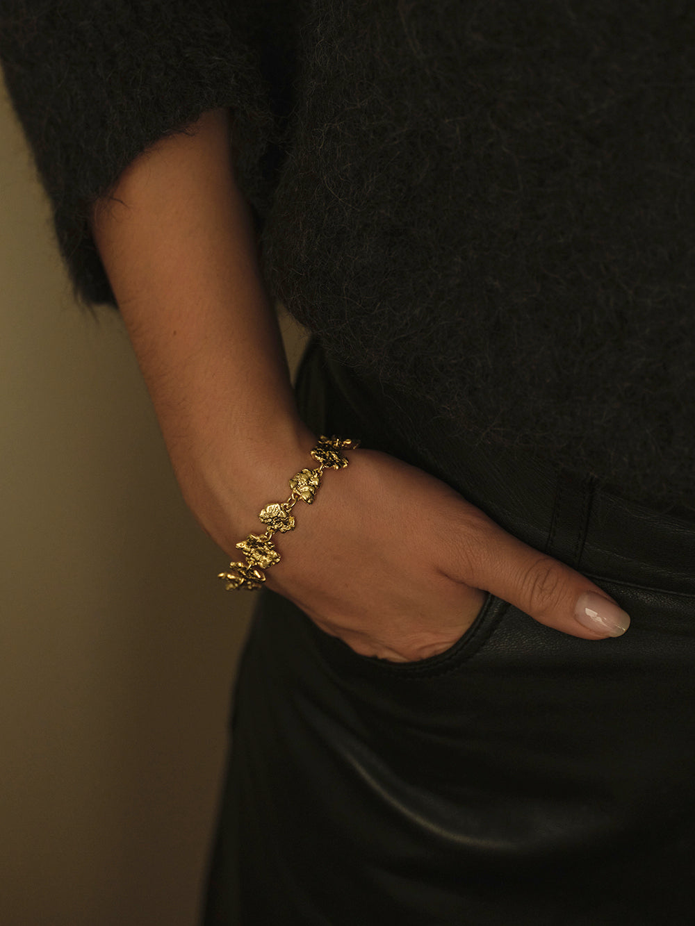 Falling for you | Gold Plated Silver