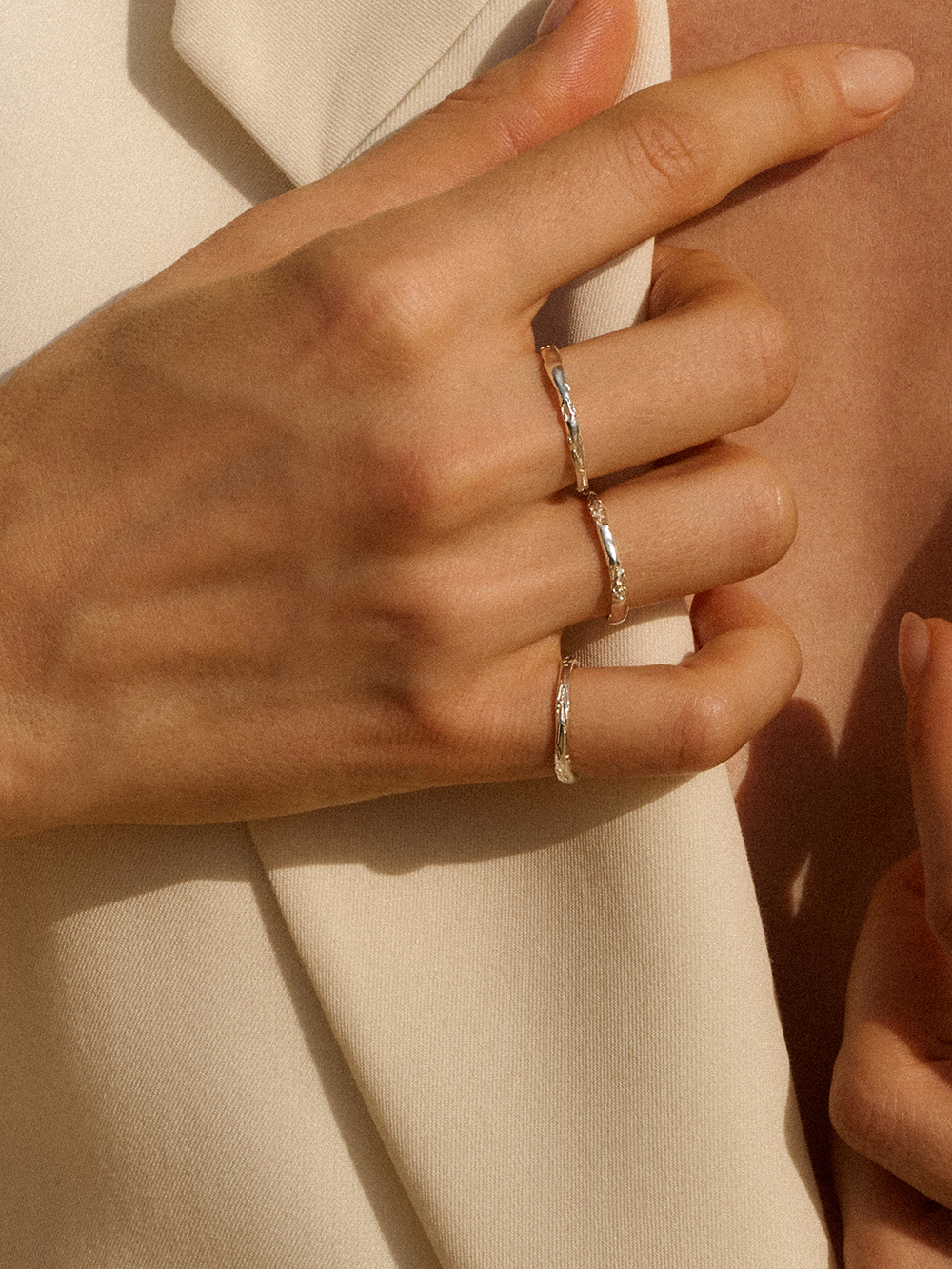 Flow | Gold Plated Silver