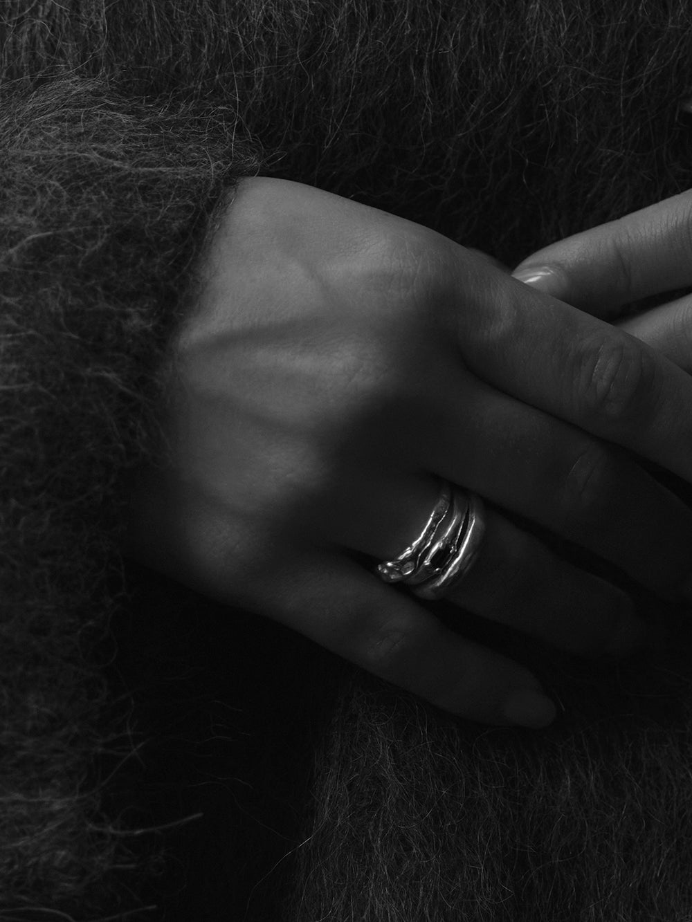California - Onyx | Gold Plated Silver