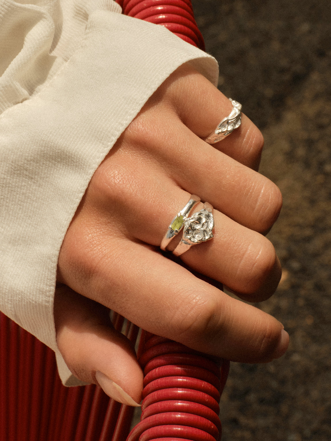 Dive | Gold Plated Silver