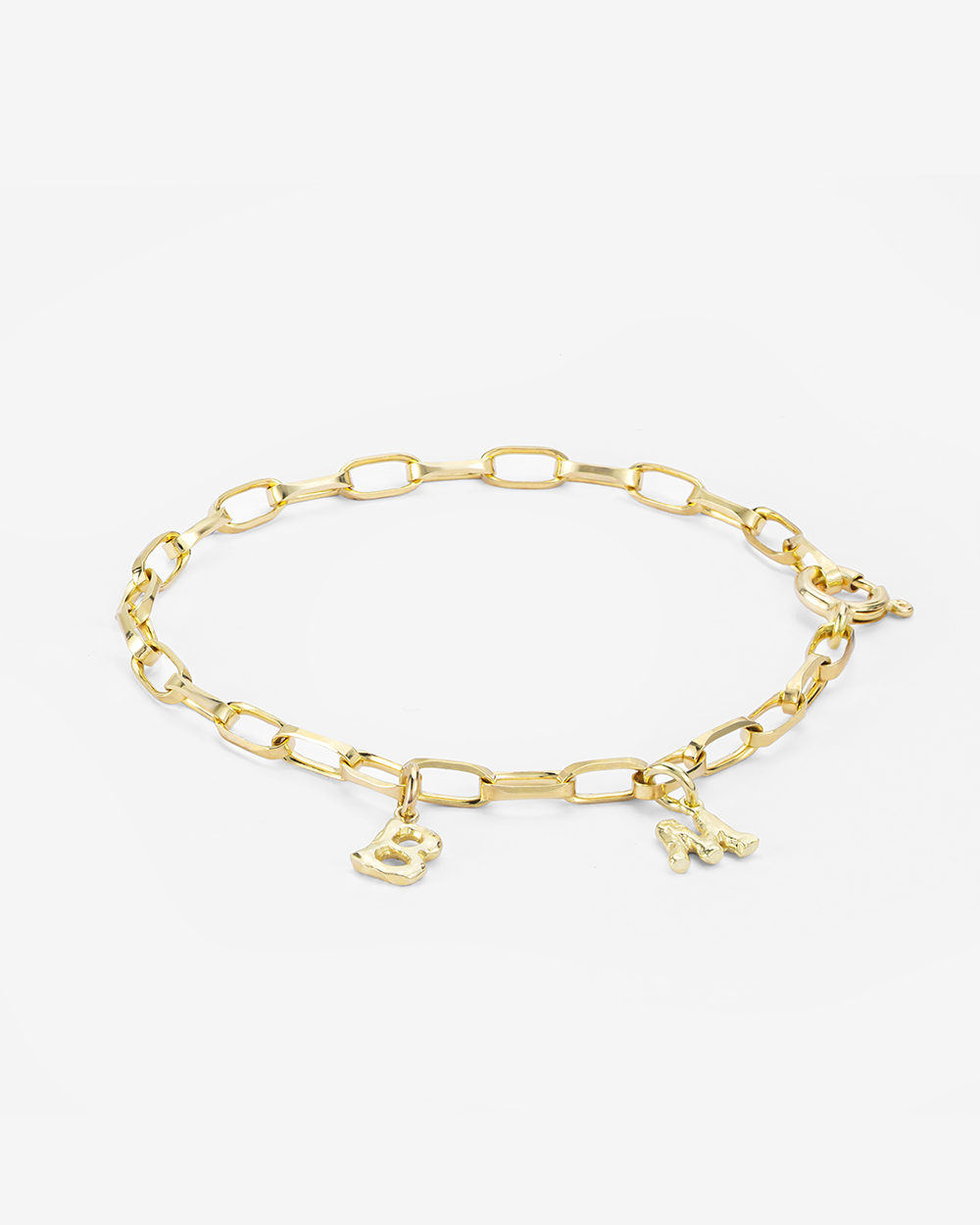 Freedom - Initial A-Z | Gold Plated Silver