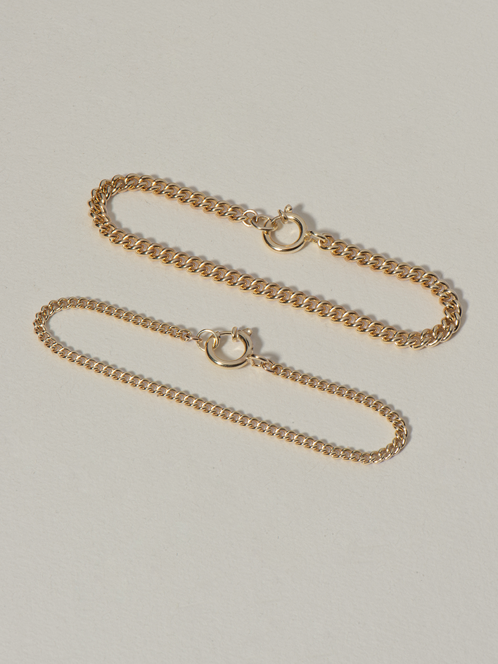 Friends forever 2.9 mm | Gold Plated Silver