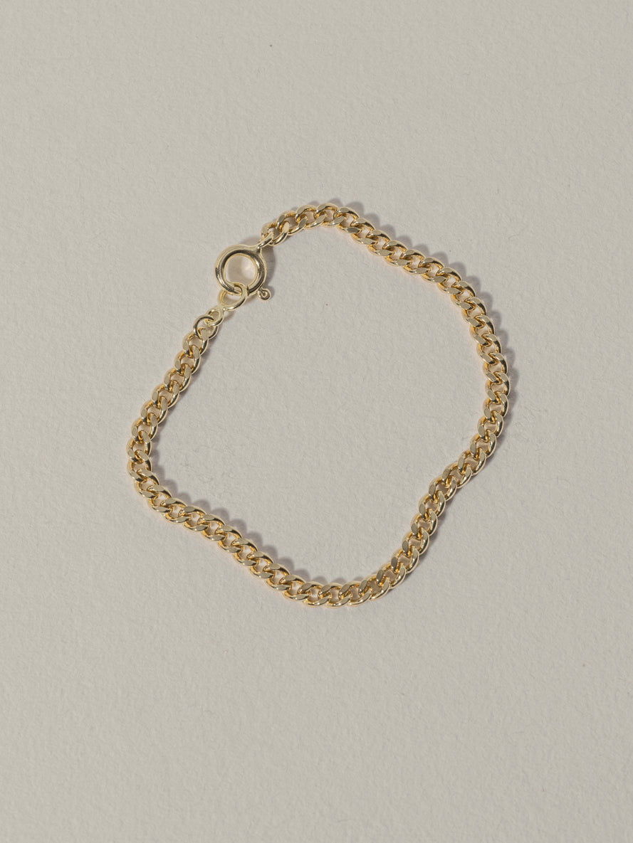 Friends forever 3.8 mm | Gold Plated Silver