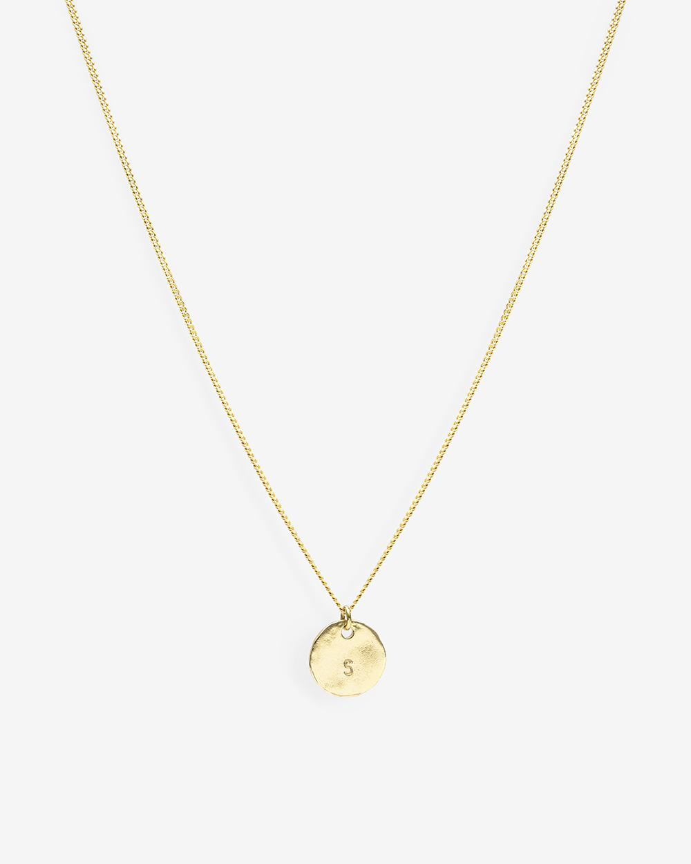 Full Moon L | Gold Plated Silver