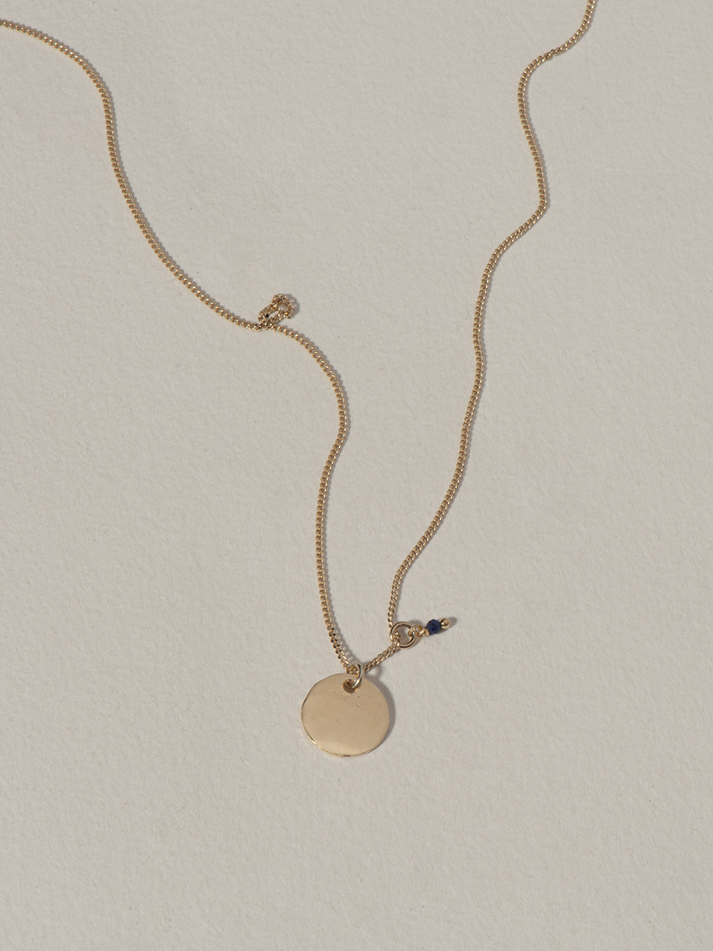 Full Moon L | Gold Plated Silver