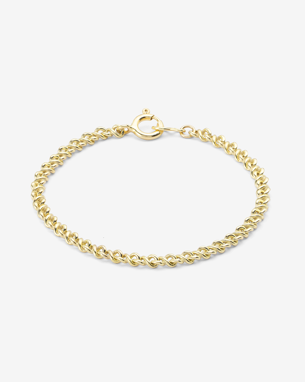 Goes around 3.4 mm | Gold Plated Silver