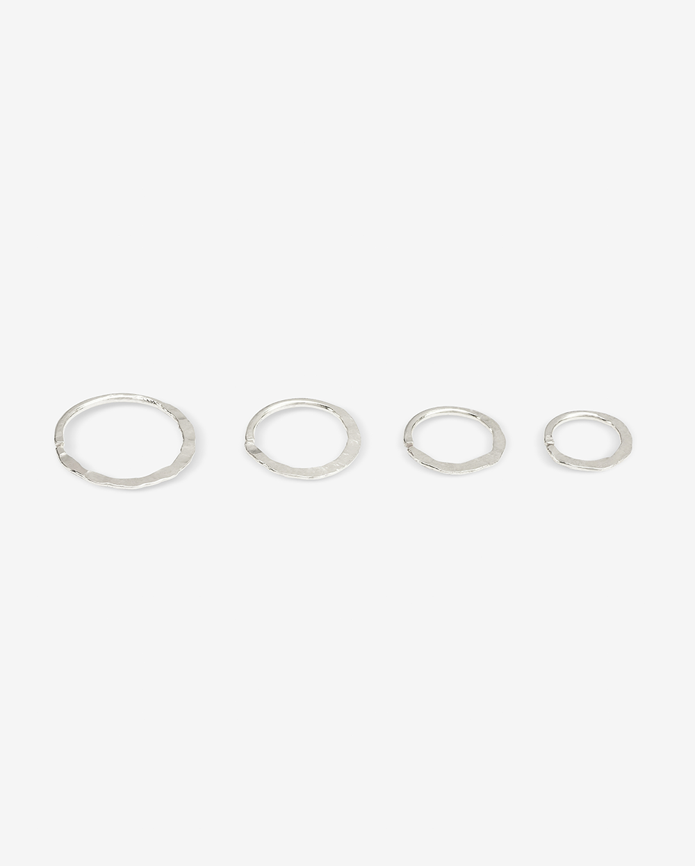 Higher level hammered | 925 Sterling Silver