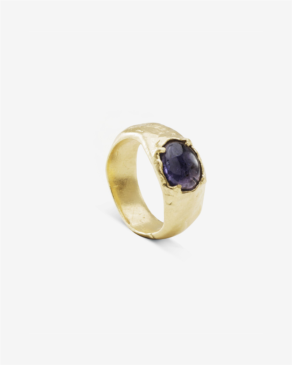 I'm bright - Iolite | Gold Plated Silver
