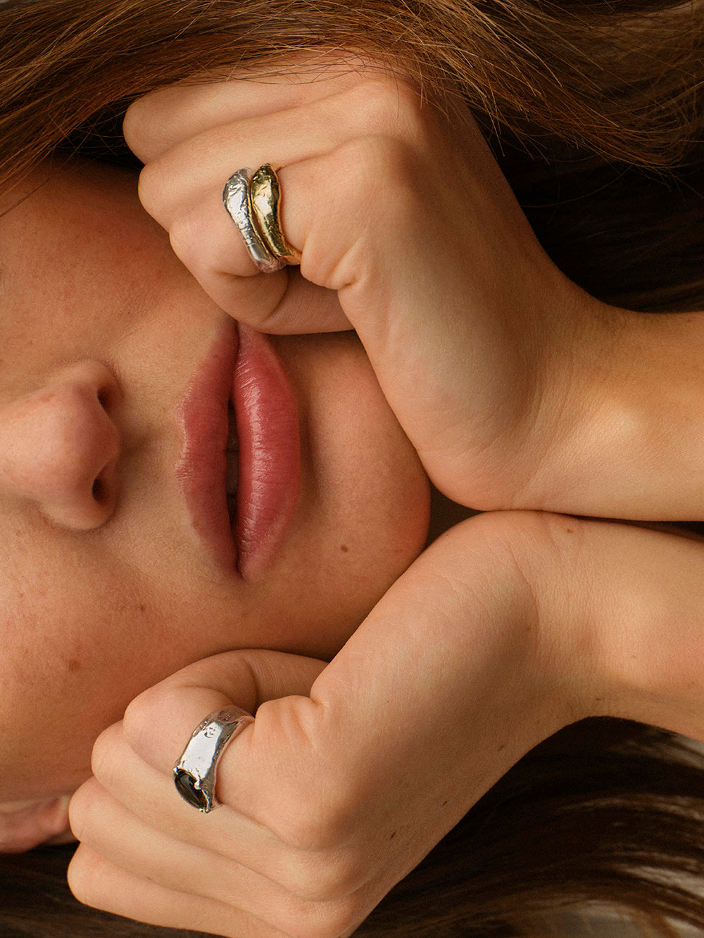 Expression | Gold Plated Silver