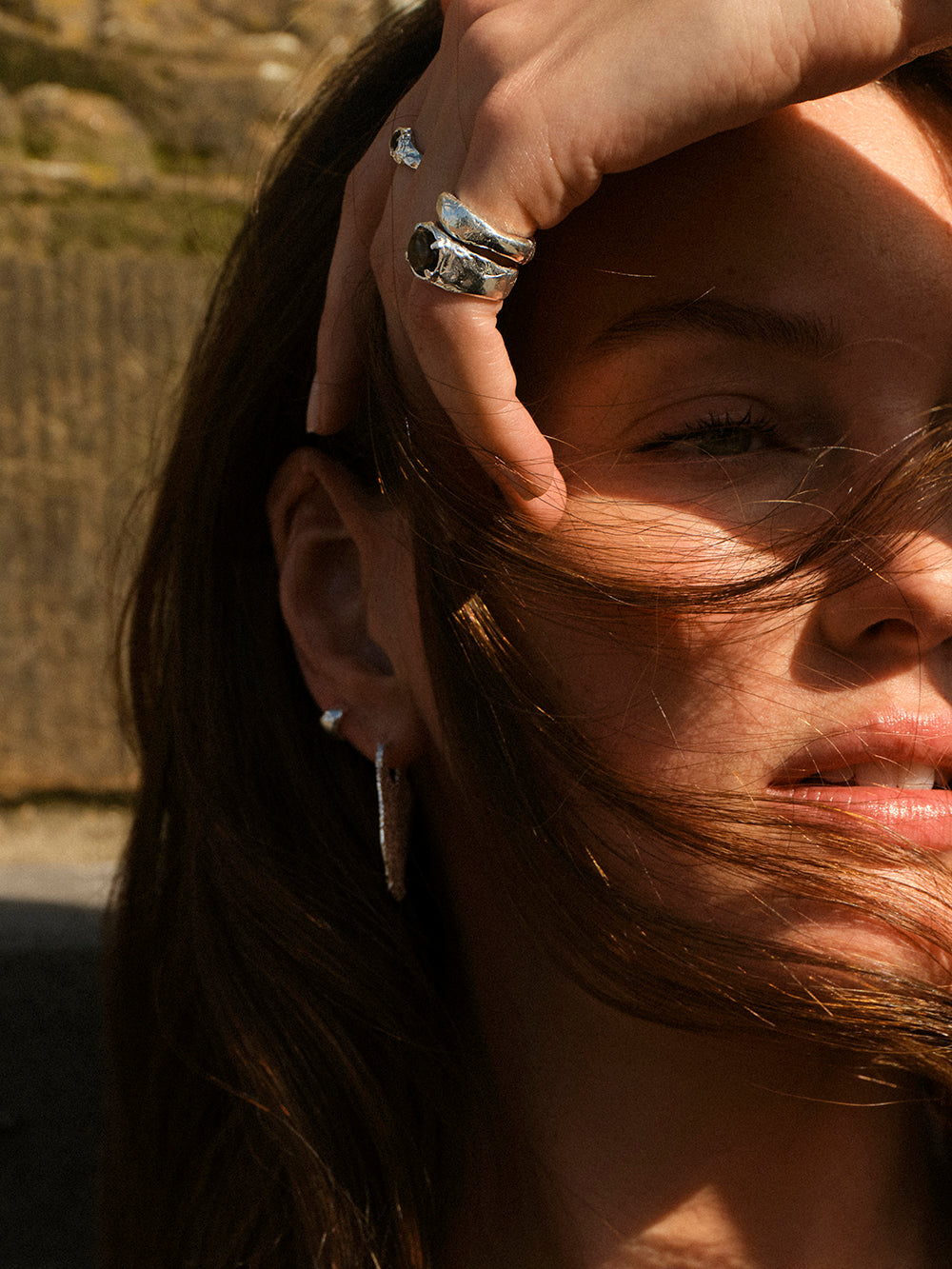 Catch - Smokey Quartz | 925 Sterling Silver