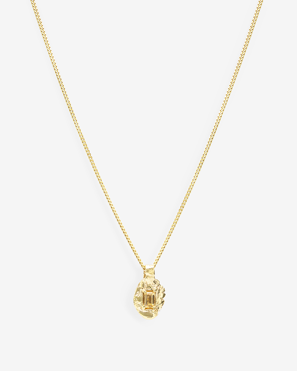 Ice drop | Gold Plated Silver