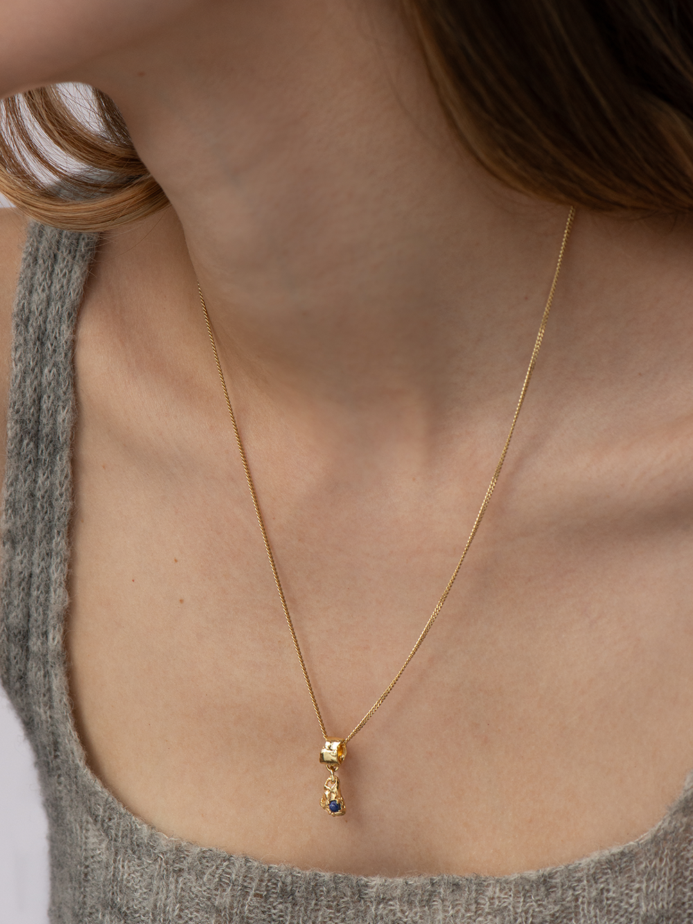 I found you - Lapis | Gold Plated Silver