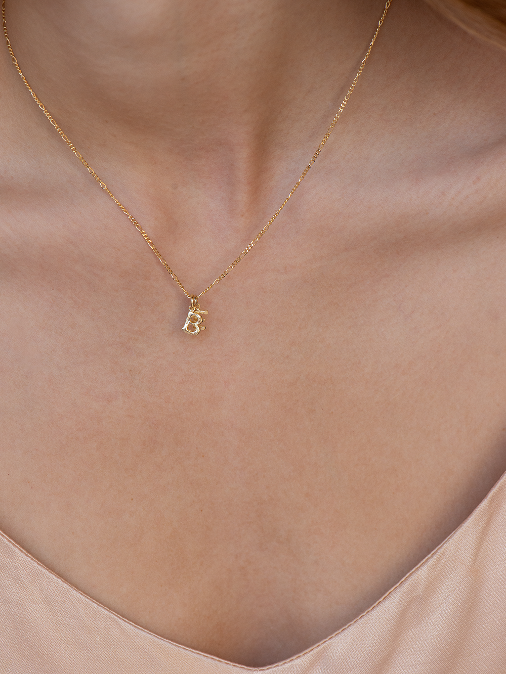 My initials | Gold Plated Silver