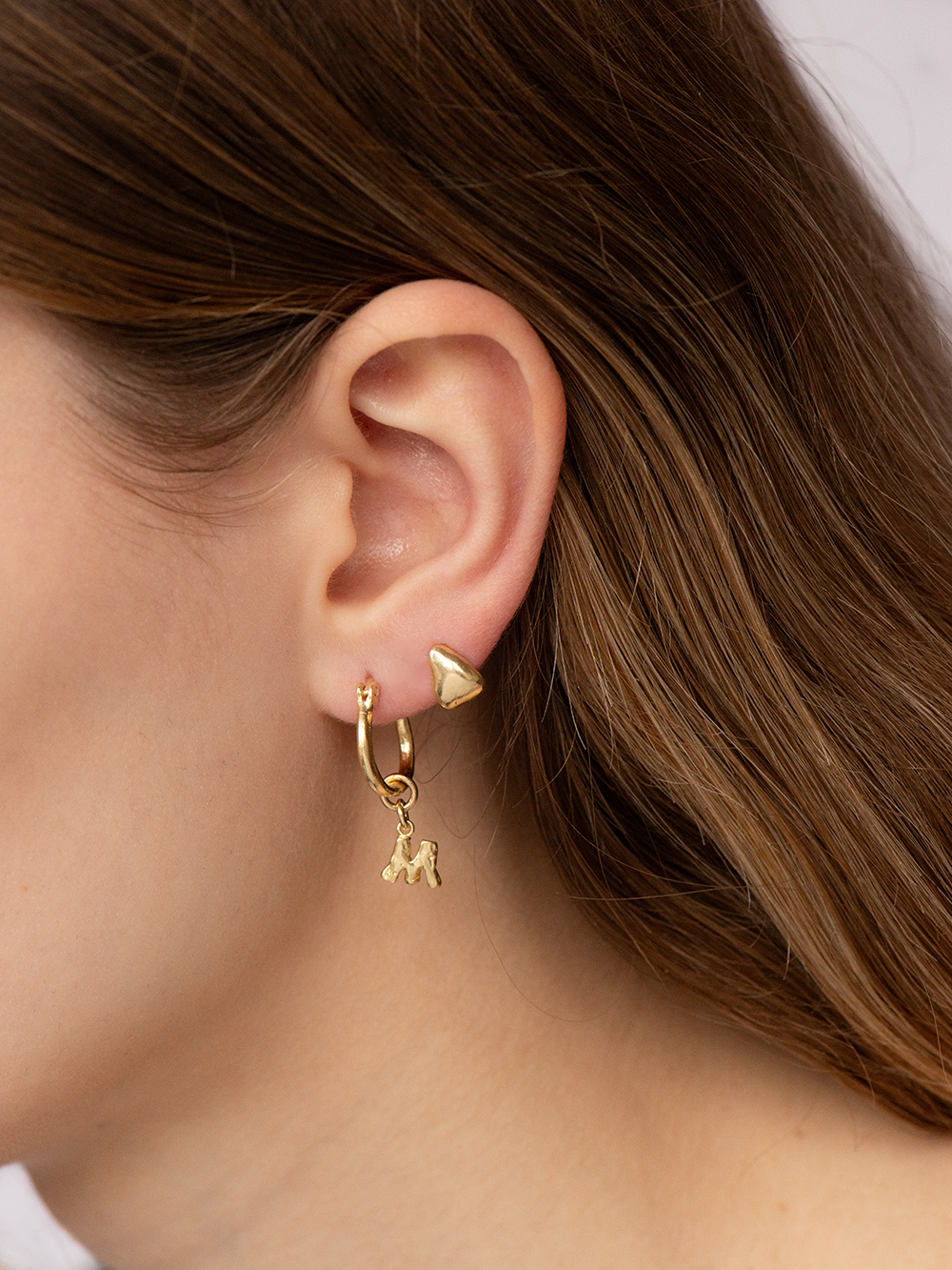 Initial A - Z | Gold Plated Silver