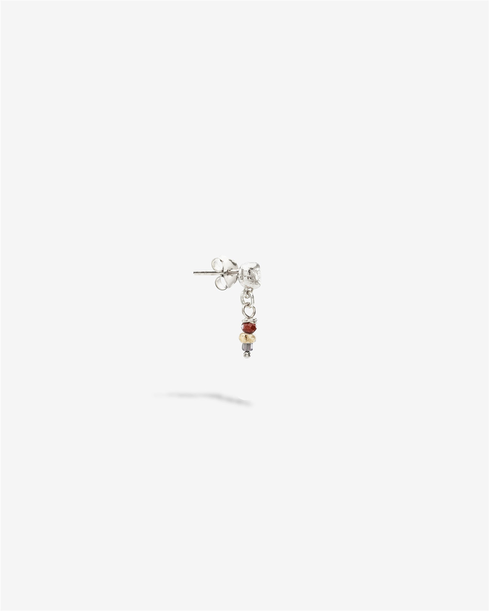 Island stud - Mixed gemstones | 925 Sterling Silver