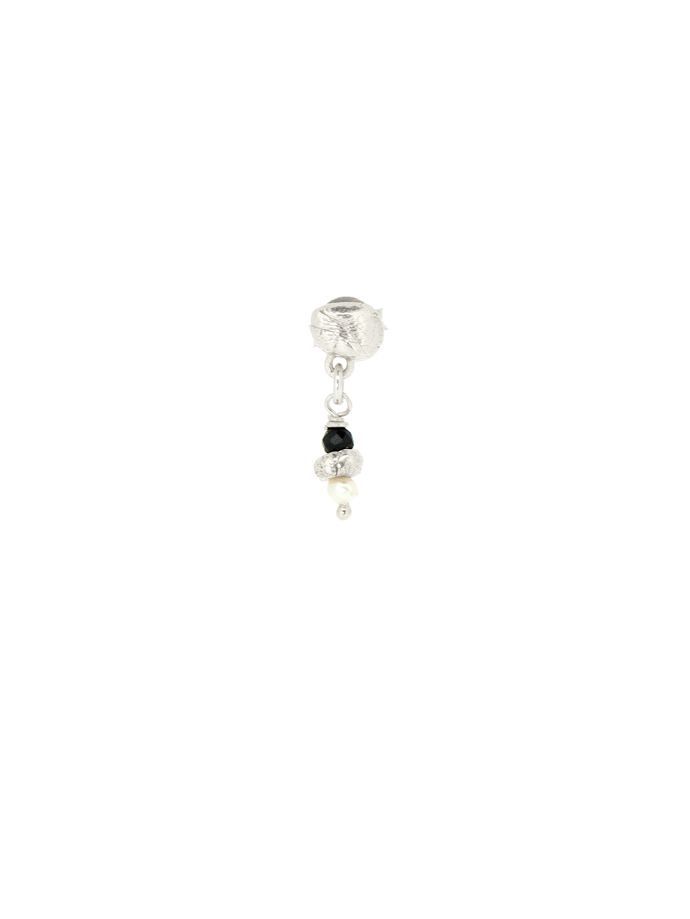 Island stud - Onyx | 925 Sterling Silver