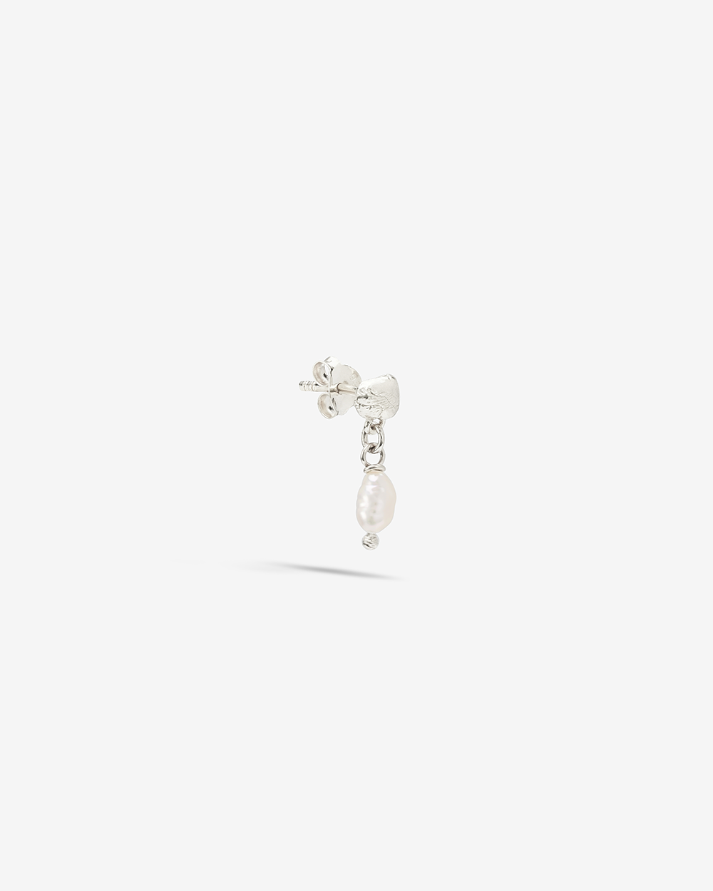 Island stud - Pearl | 925 Sterling Silver