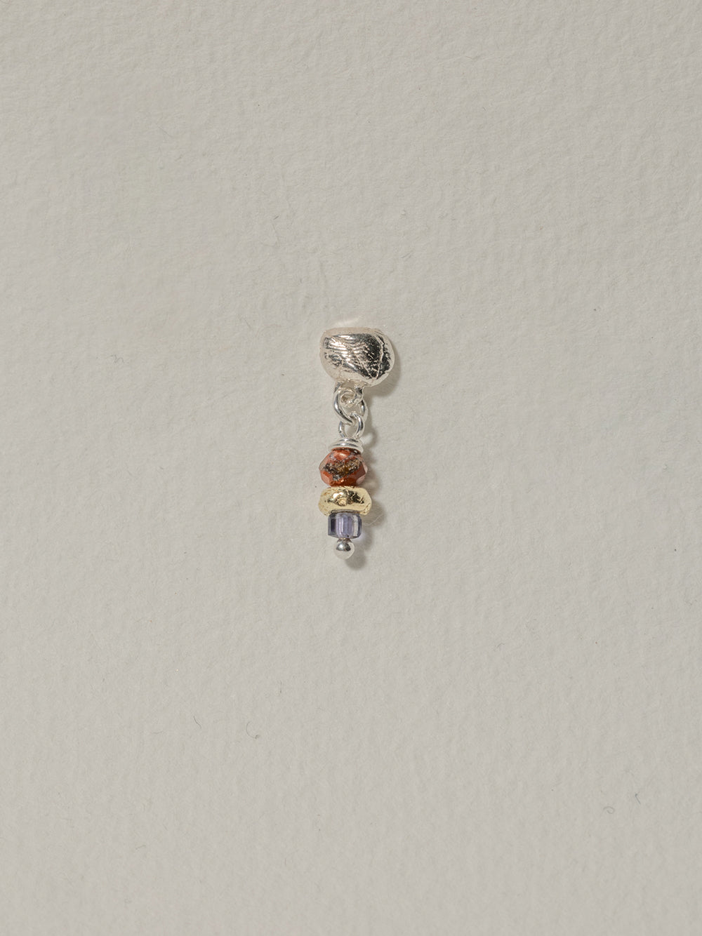 Island stud - Mixed gemstones | 925 Sterling Silver