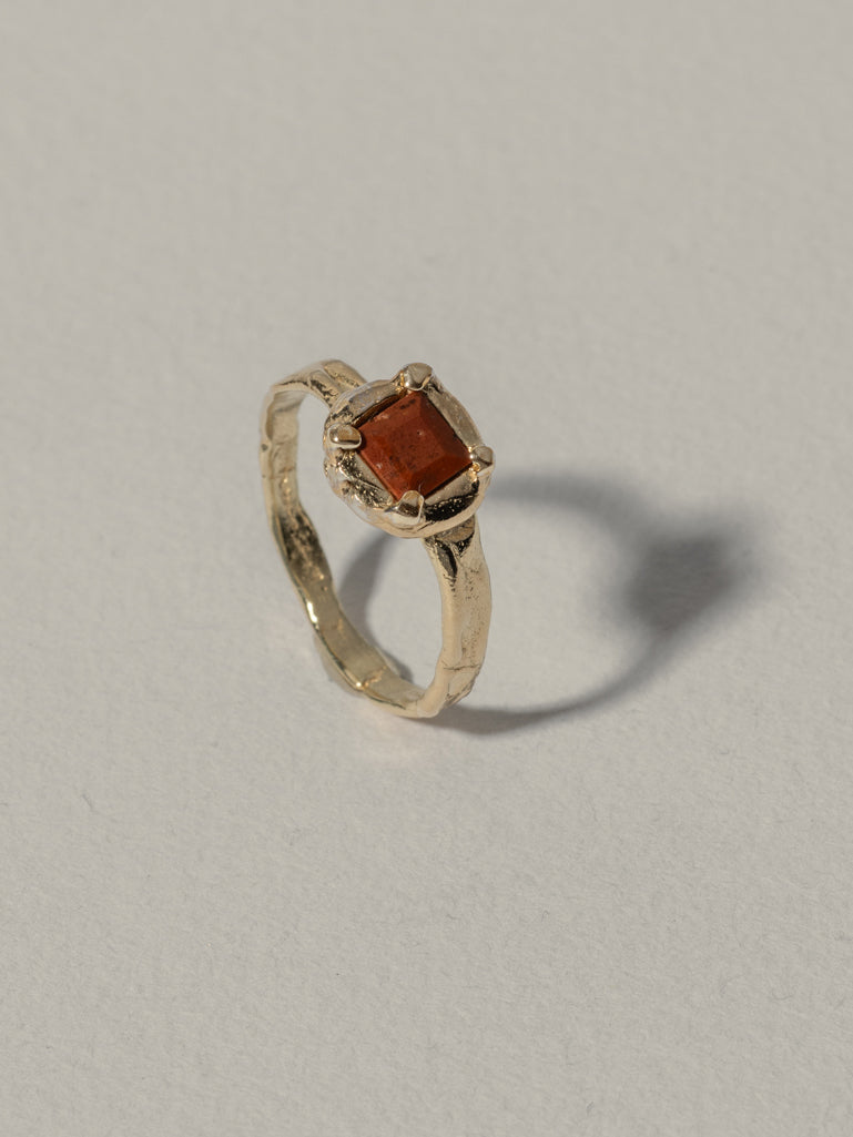Keep me - Red Jasper | Gold Plated Silver