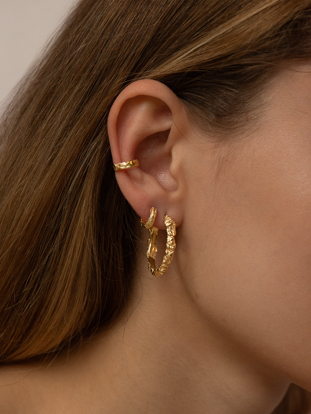 Shadow | Gold Plated Silver