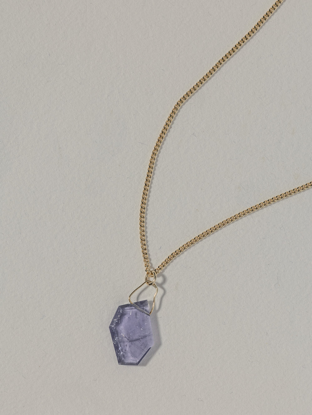 Light me up - Iolite | Gold Plated Silver