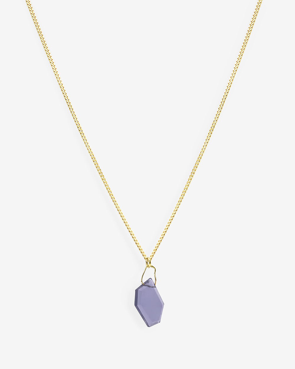 Light me up - Iolite | Gold Plated Silver