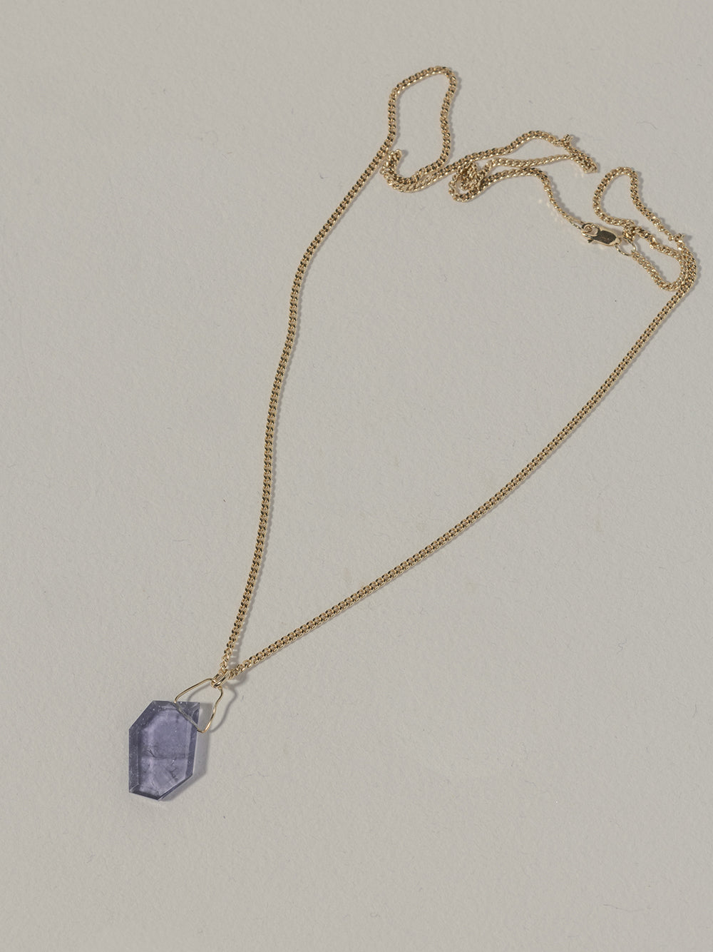 Light me up - Iolite | Gold Plated Silver