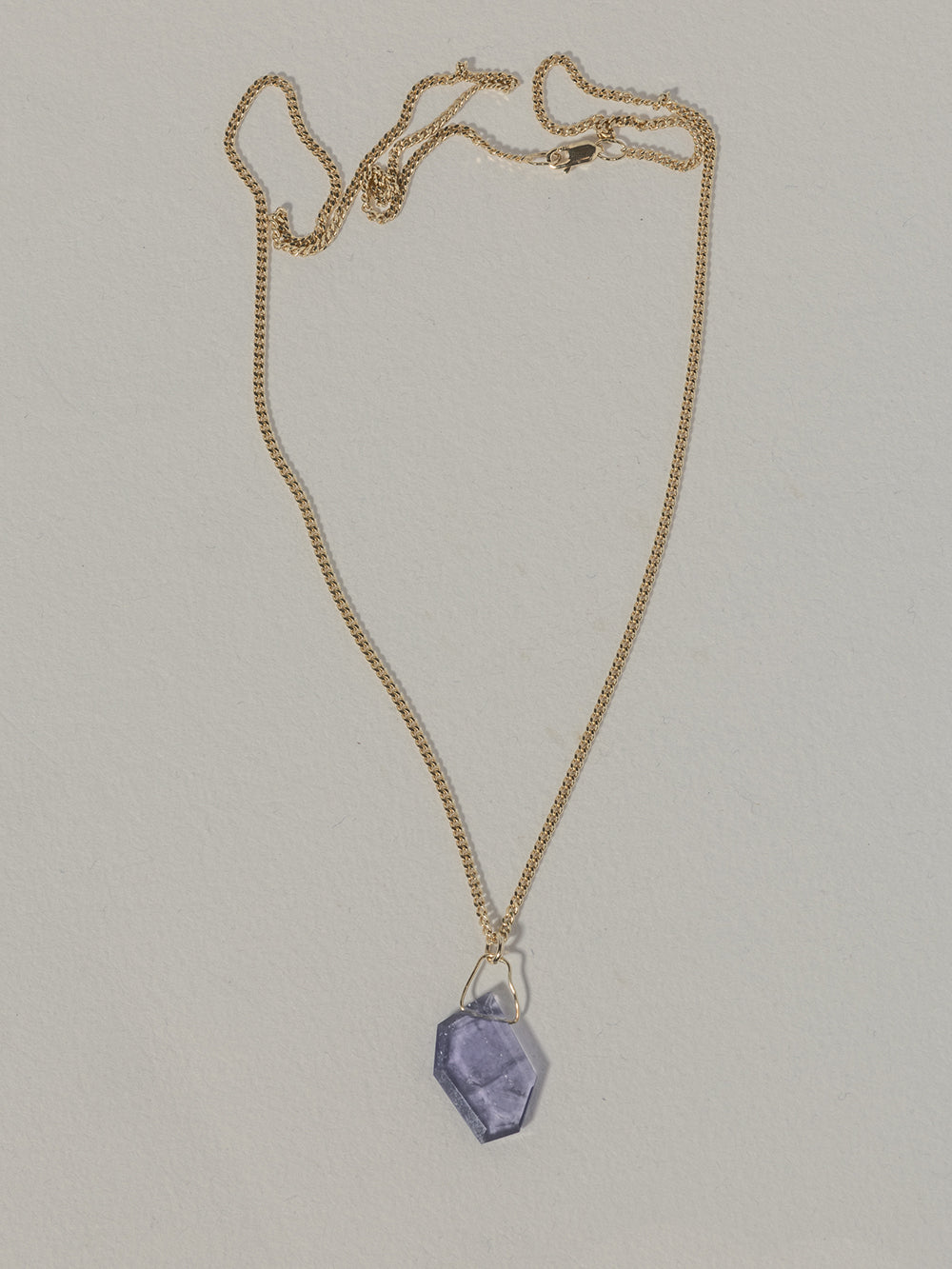 Light me up - Iolite | Gold Plated Silver