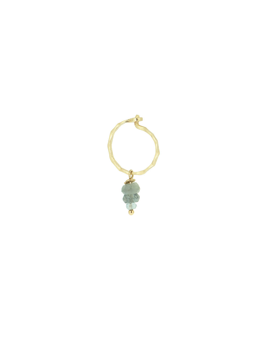 Love is easy - Moss Aquamarine | 14K Gold Plated