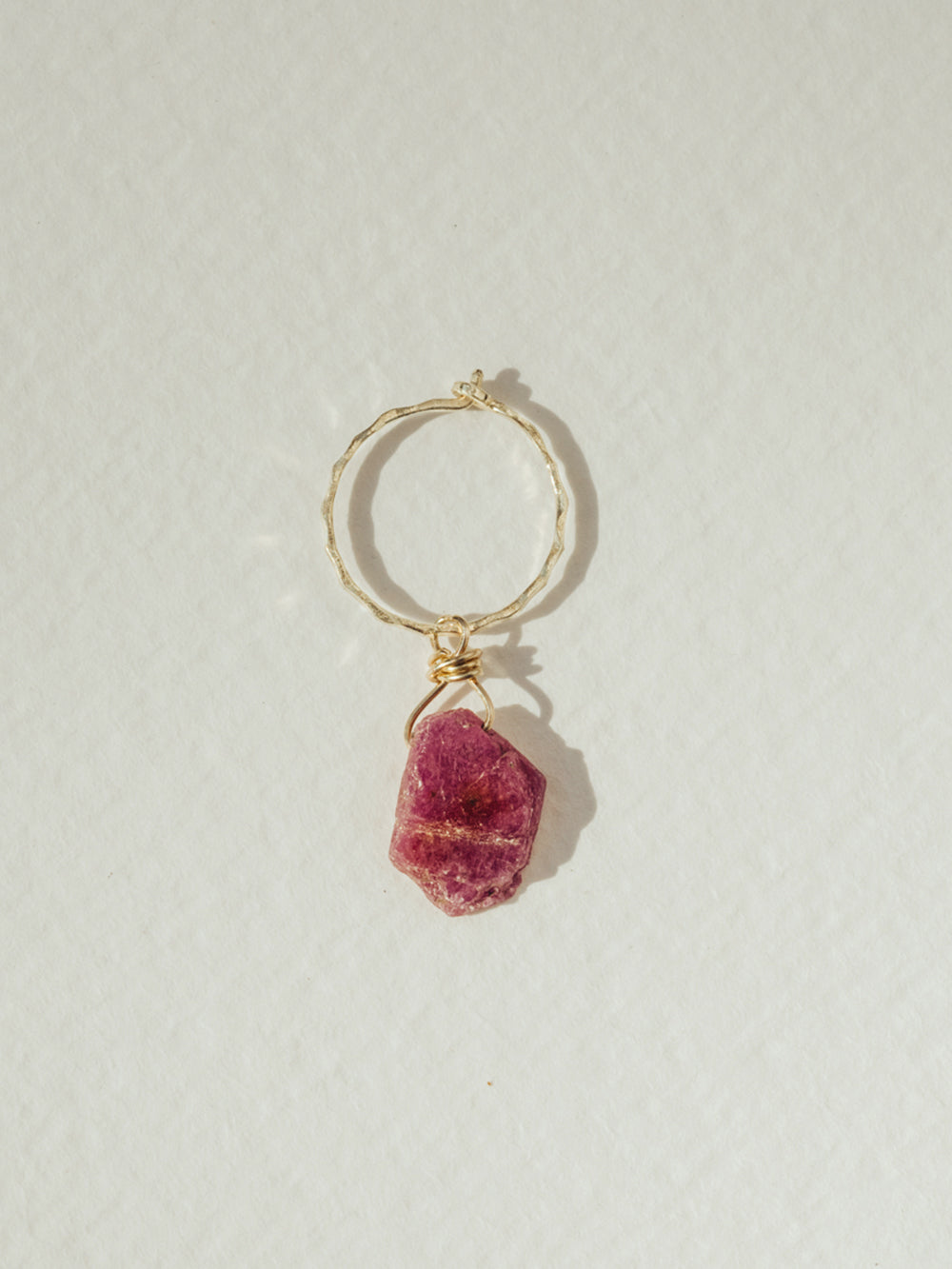 Love is easy - Ruby | 14K Gold Plated