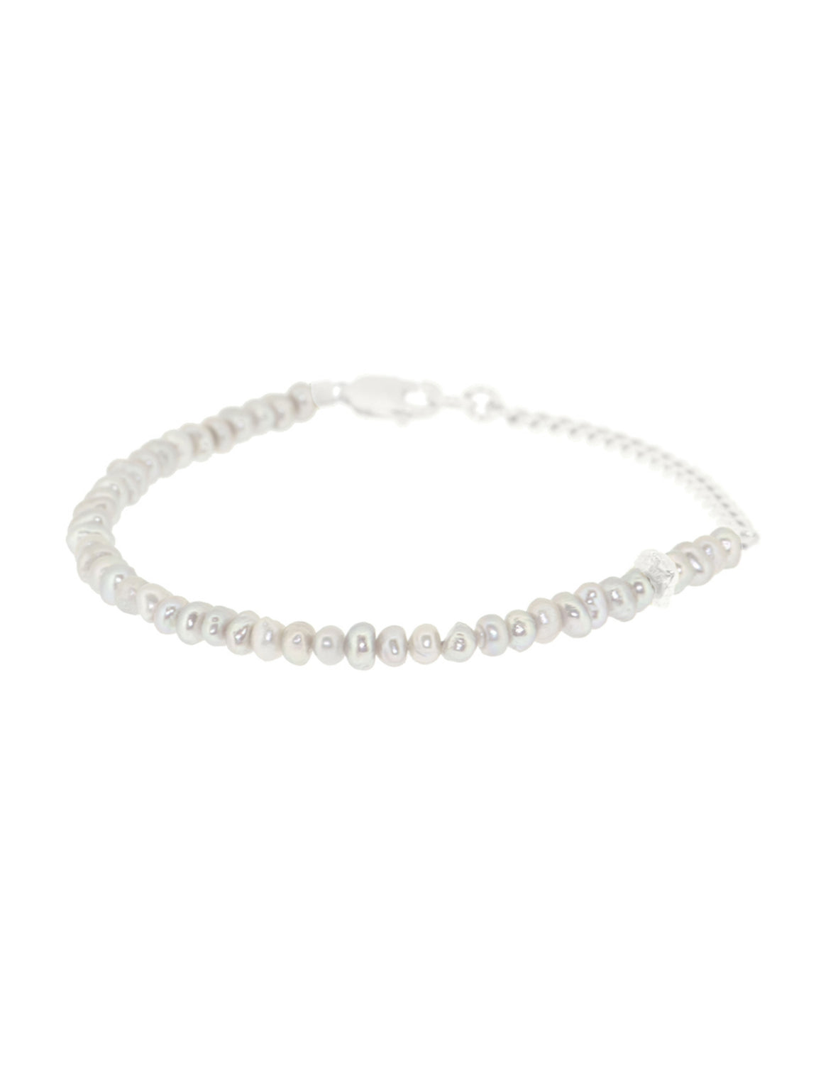 Love right back - Grey Pearl | 925 Sterling Silver
