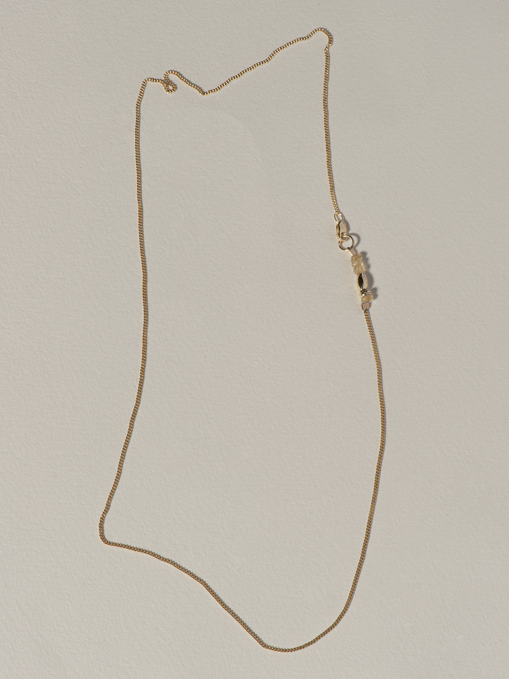 Memories - Citrine | Gold Plated Silver