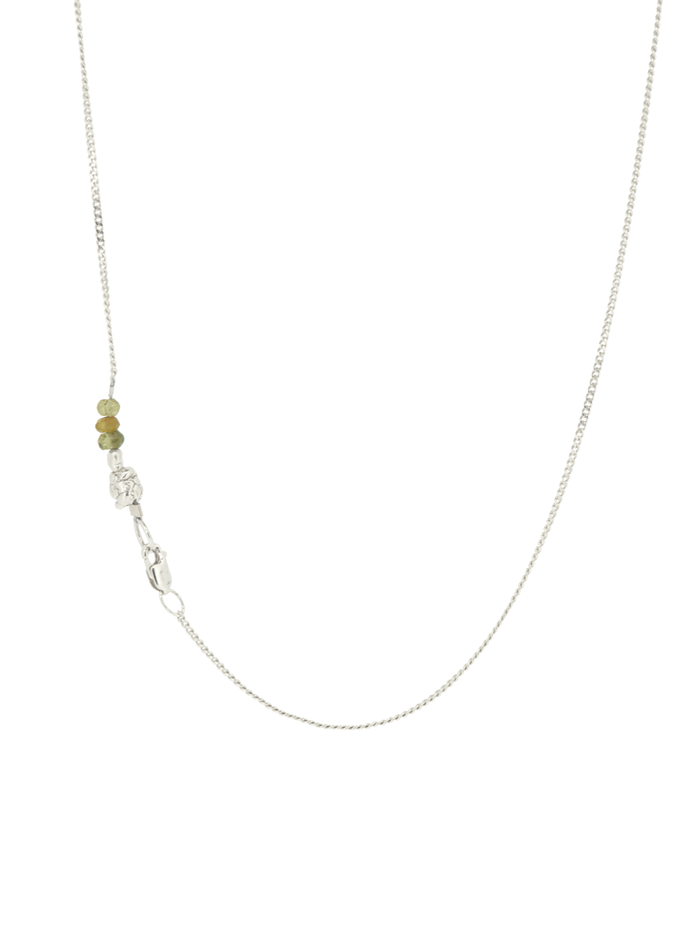 Memories - Green Garnet | 925 Sterling Silver