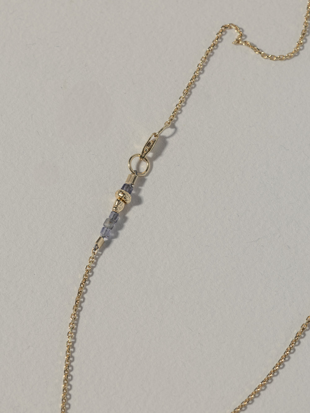 Memories - Iolite | Gold Plated Silver