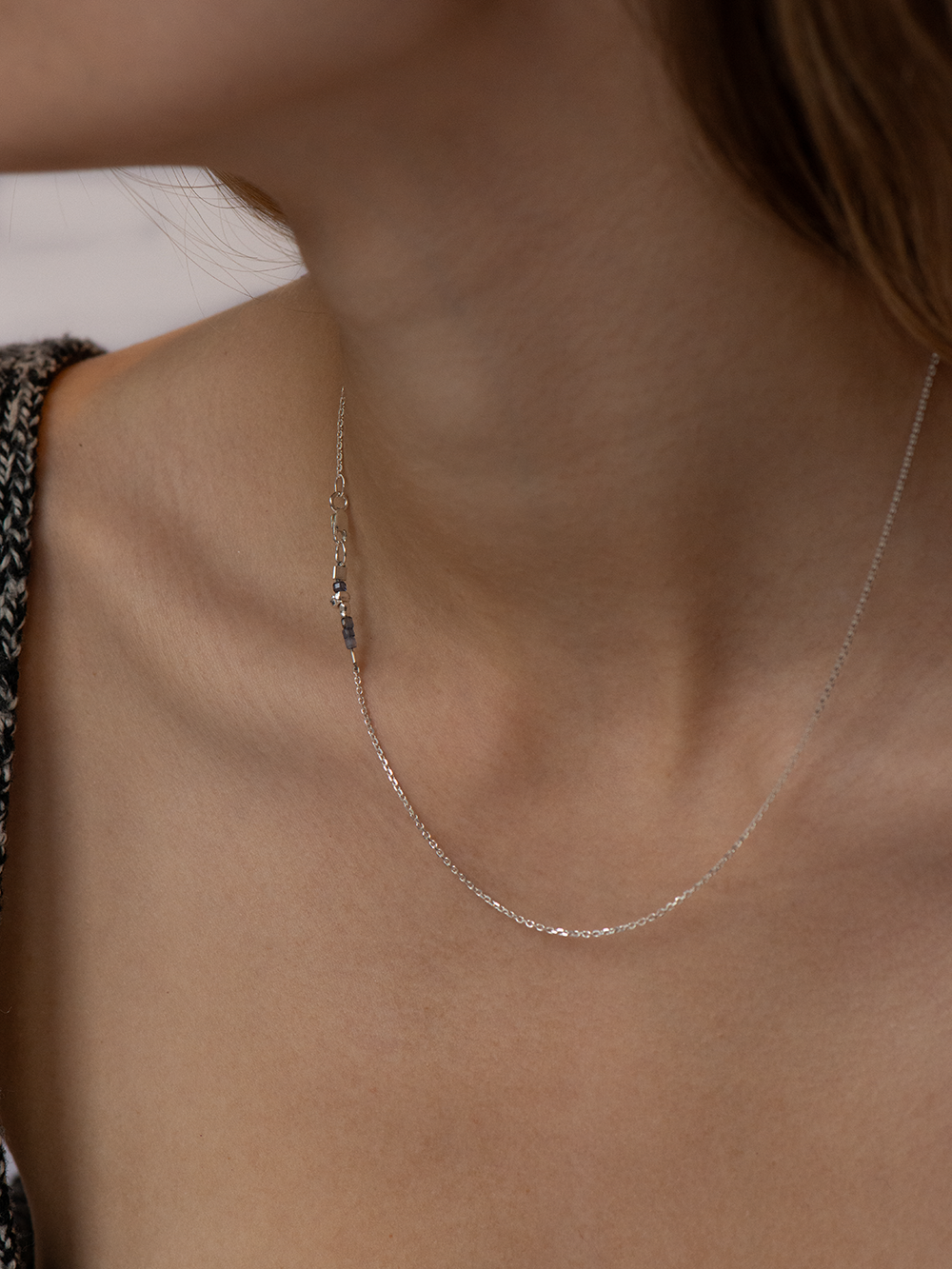 Memories - Iolite | Gold Plated Silver