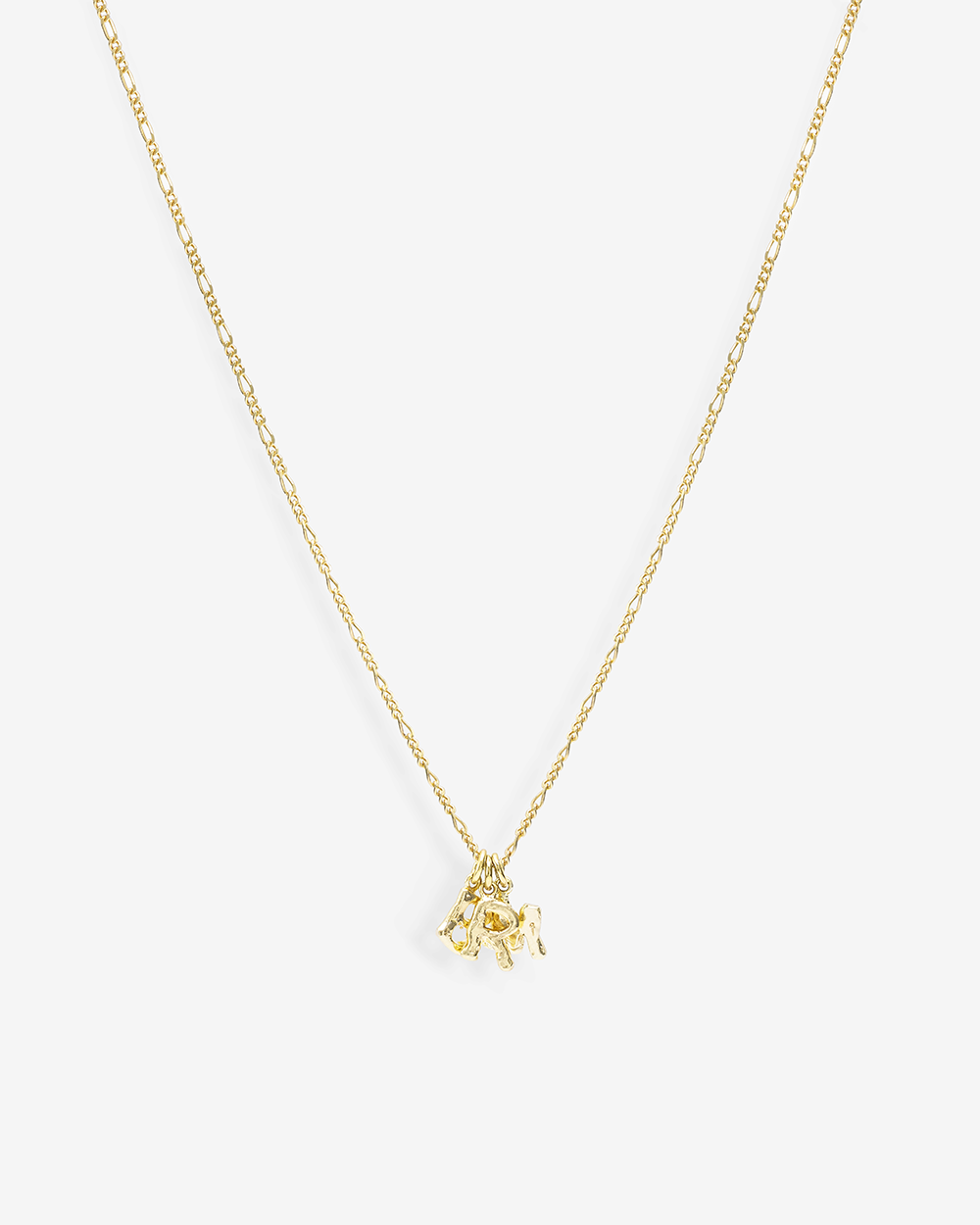 My initials | Gold Plated Silver