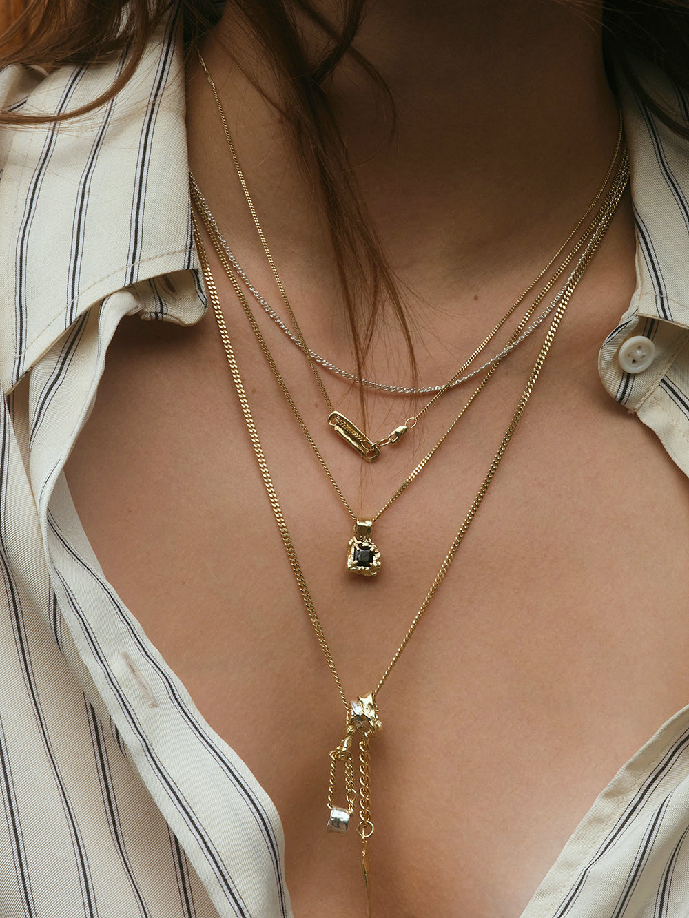 Day & night | Gold Plated Silver