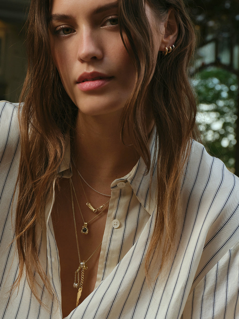 Day & night | Gold Plated Silver