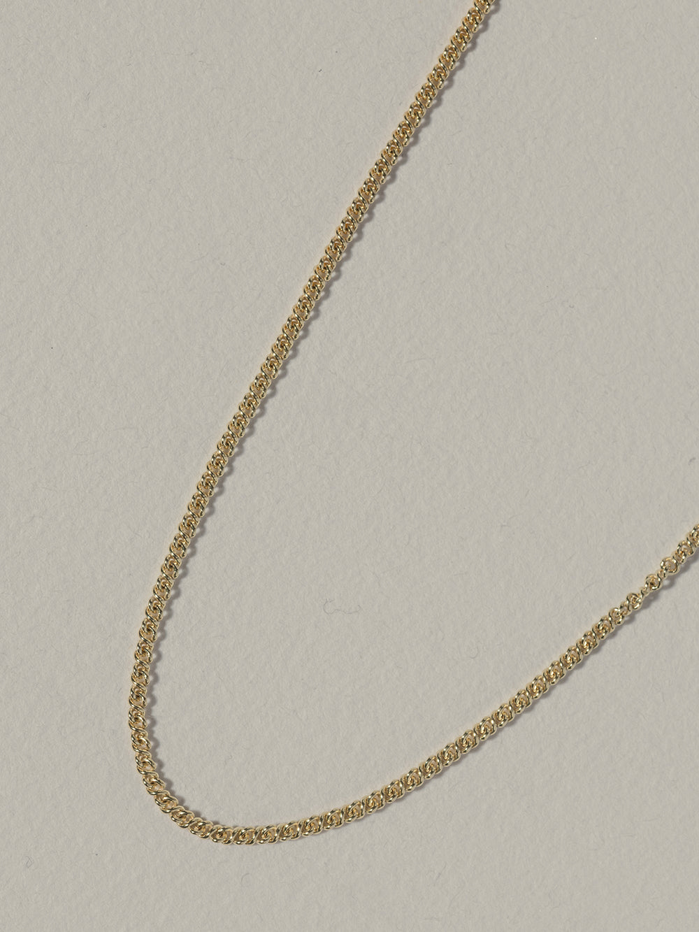 Never ending 1.8 mm | Gold Plated Silver