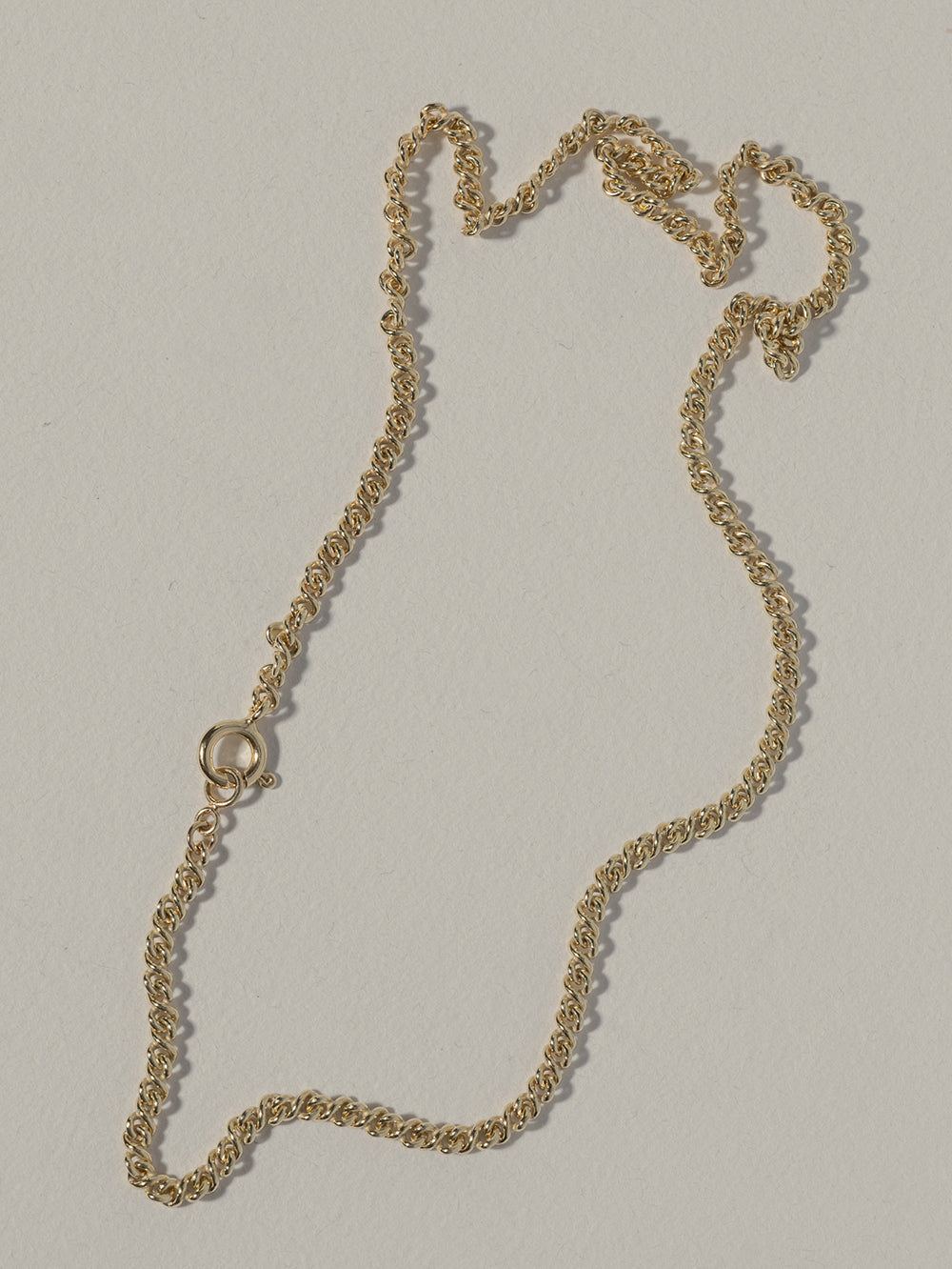 Never ending 3.4 mm | Gold Plated Silver