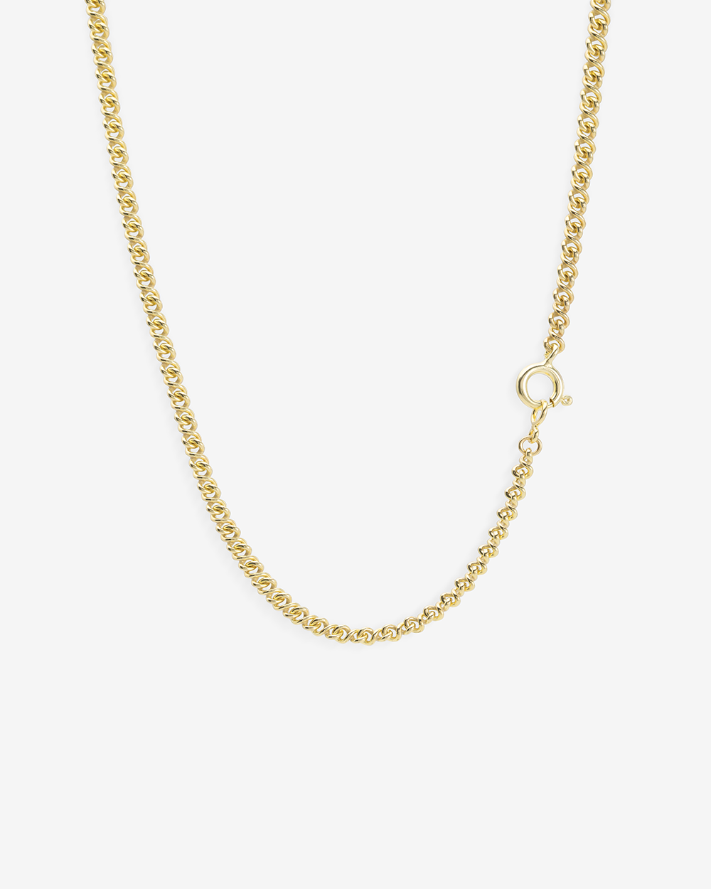 Never ending 3.4 mm | Gold Plated Silver