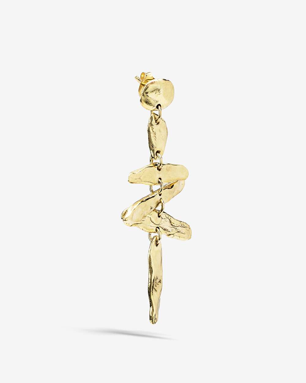 Night bird | Gold Plated Silver