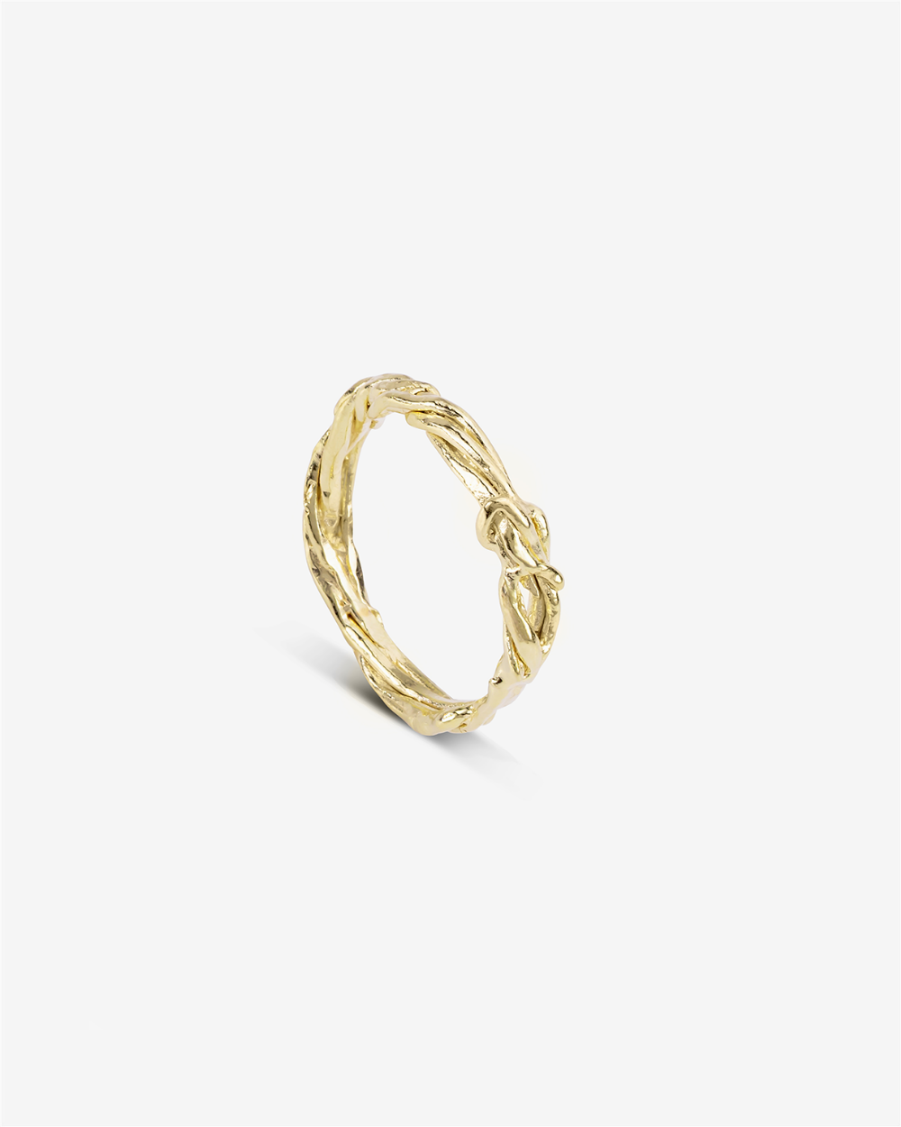 No letting go | Gold Plated Silver