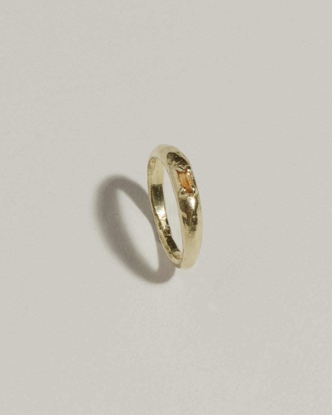 River - Citrine | Gold Plated Silver