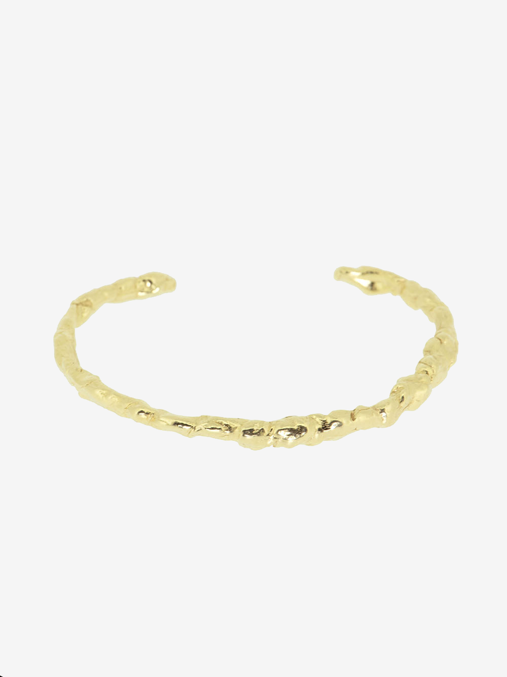Rough road | Gold Plated Silver