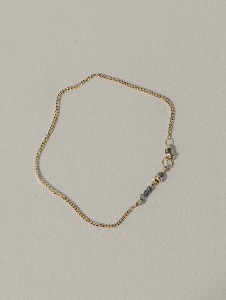 Sea dreamer - Iolite | Gold Plated Silver