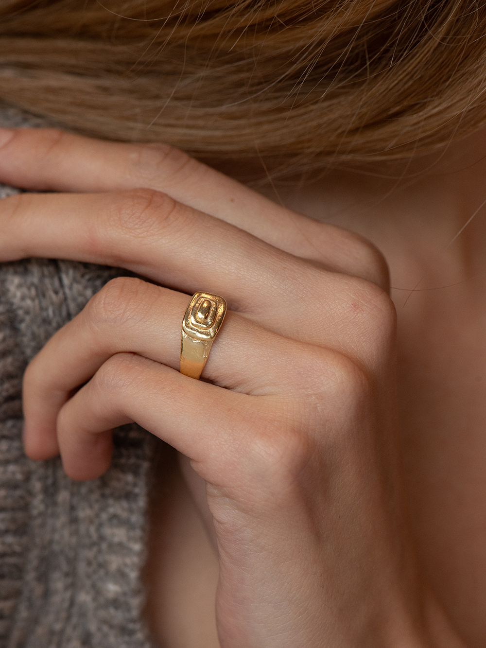 Seal | Gold Plated Silver