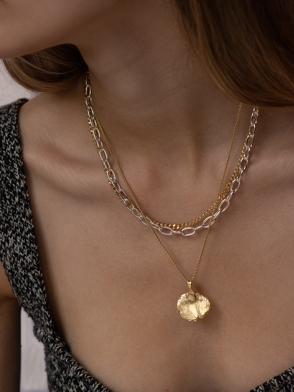 Second skin 3.8 mm | Gold Plated Silver